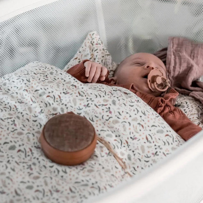 Membantu Echo Prenosný prehrávač bieleho šumu – Svetlohnedý