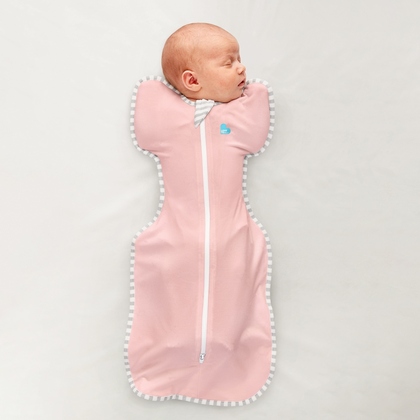 Love To Dream Swaddle UP - Zavinovačka, veľkosť M, dusty pink, 1  FÁZA, 3-6m, 6-8,5kg