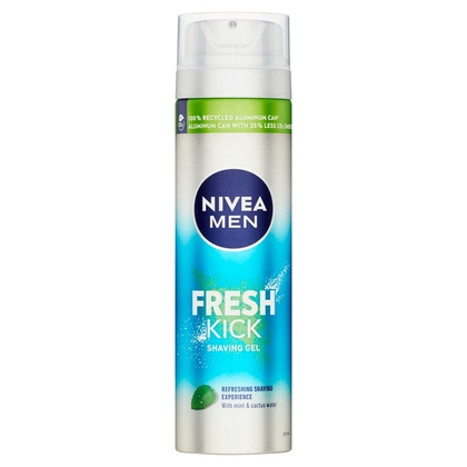 NIVEA Men Fresh Kick Gel na holení, 200 ml