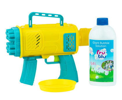 FRU BLU Bublifuk - Mega Blaster so zásobníkom 24 otvorov + roztok 0,4L