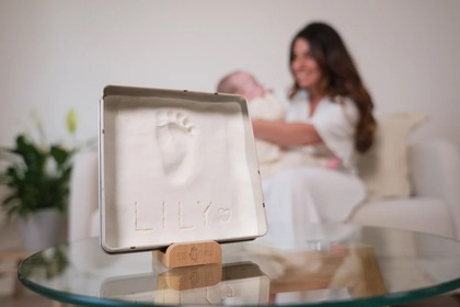 Petit Artichaut Čtvercová krabička na otisk - srdíčka