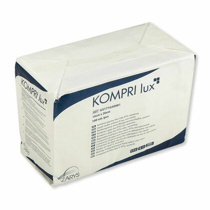ZARYS KOMPRI LUX KOMPRES 13N RTG-17N 8W, Mullkompresse 7,5x7,5cm, 100 Stk
