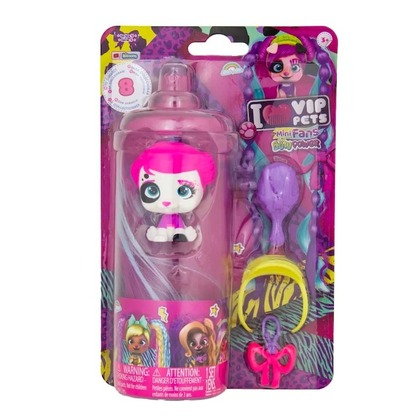 IMC Toys VIP PETS - Mini Fans Bow Power Psík s dlhými vlasmi, mix