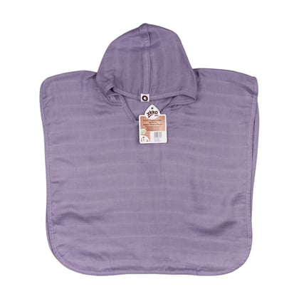 XKKO BMB Bambusové pončo Colours - Lavender Aura Veľkosť 2