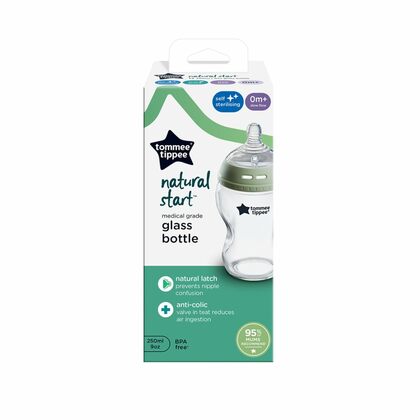 Tommee Tippee CTN Dojčenská Flaša - SKLO, 150ml, 0m+