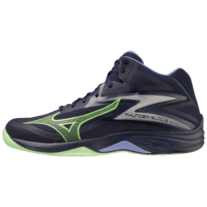 Mizuno Thunder Blade Z MID Pánska volejbalová obuv, navy modrá, veľ. 40