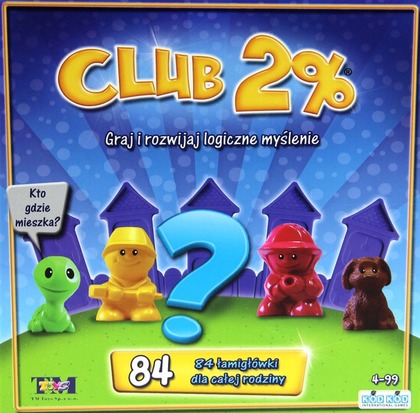 LEMADA Club 2% – Brettlogikspiel für die ganze Familie