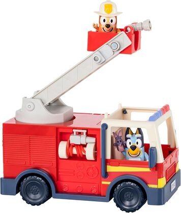 BLUEY Bingo'S Fire Truck - figurakészlet tartozékokkal