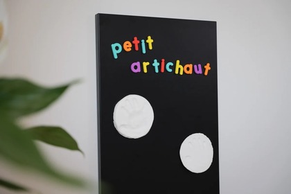 Petit Artichaut Sada na odtlačok, medailón s magnetom - sada 2 kusov