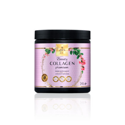 ZEEN Premium Beauty Collagen, Táplálék-kiegészítő Kollagén málna ízzel, 30 x 8,3 g