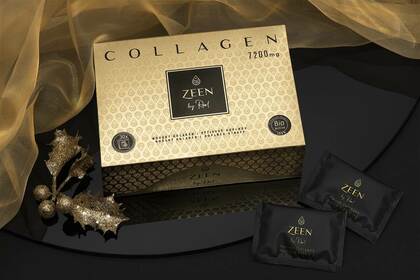 ZEEN Collagen Lemon 7200mg, Výživový doplnok-Morský kolagén s príchuťou Citrón, 30x7,2g