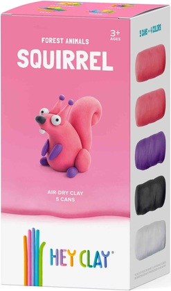 HEY CLAY Squirrel Modelovacia hmota - Veverička