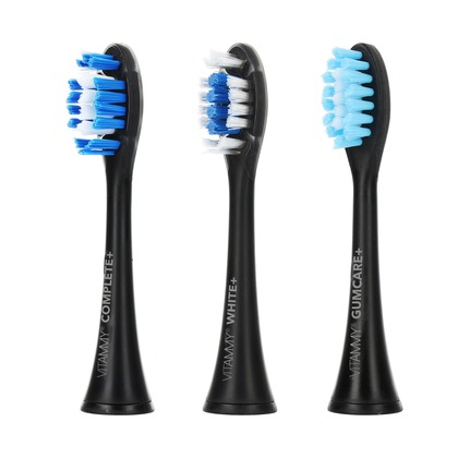 VITAMMY SONICE 5+ Schwarz Schallzahnbürste (5 Modi + Display) – Schwarz