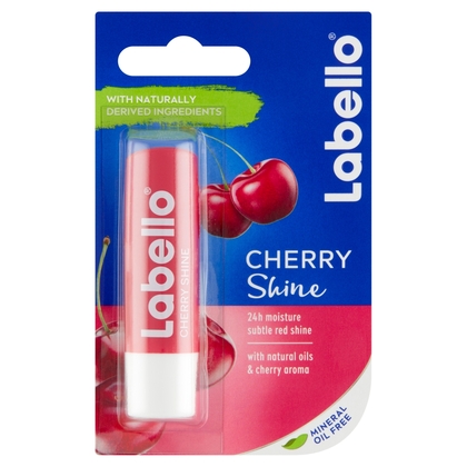 Labello Cherry Shine Nourishing ajakbalzsam, 4,8 g