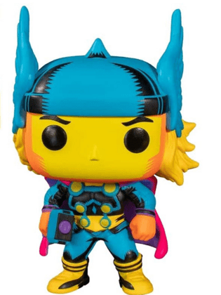 FUNKO POP Marvel: Black Light Thor – Thor-Sammelfigur