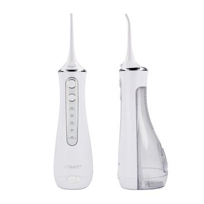 VITAMMY eJet Bezdrátová zubní sprcha s 5 koncovkami v sadě