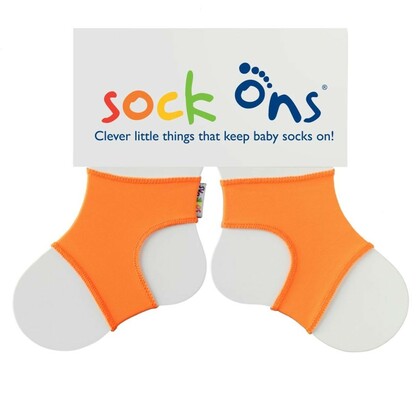 Sock Ons Bright Orange - Velikost 0-6m