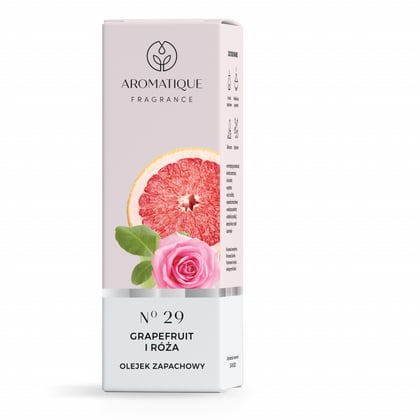 Aromatique Grapefruit &amp; Rose Vonný olej s vôňou Grapefruitu a Ruže, 12ml