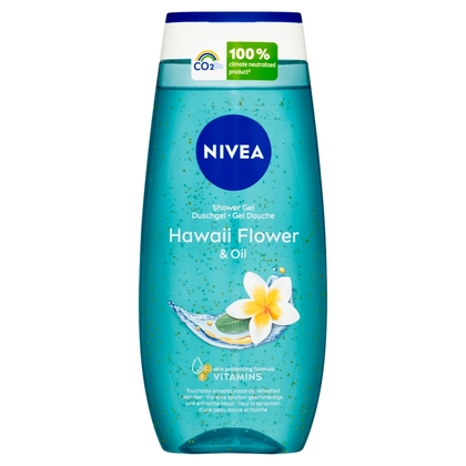 NIVEA Hawaii Flower &amp; Oil Osviežujúci sprchovací gél, 250 ml