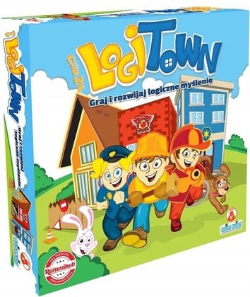 LEMADA LogiTown – Brettlogikspiel für Kinder