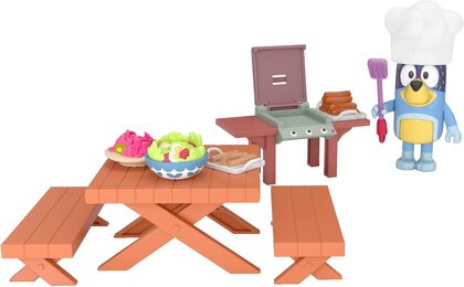 BLUEY Játék készlet - Grill parti