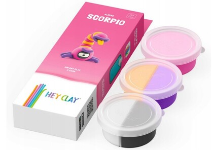 HEY CLAY Idegenek Modellező anyag, Skorpió