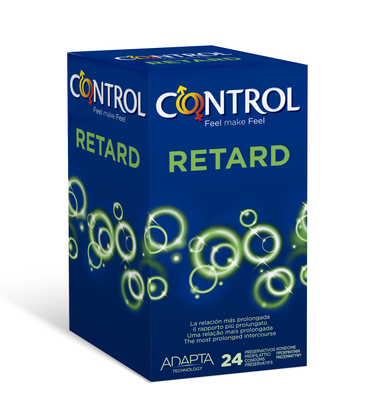 CONTROL RETARD Kondome für verzögerte Ejakulation, 24 Stück