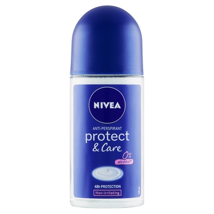 NIVEA Protect &amp; Care Guľôčkový antiperspirant, 50 ml