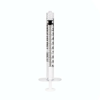 SOL-M Striekačka bez ihly Luer Lock (PC) škálovaná po 0,01 ml, 1 ml, 100 ks