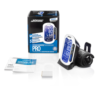 Novama Pro Ramenný tlakomer detegujúci FP (fibriláciu predsiení)