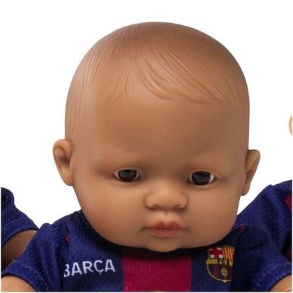 Miniland Realistická bábika FC Barcelona – Chlapček (Latinoameričan), 21 cm