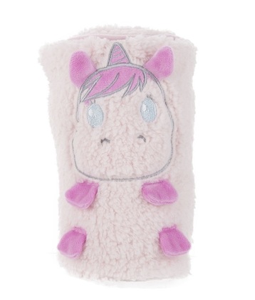CuddleCo Comfy-snuggly, Dětská deka, 90x60cm, Jednorožec Sparkles