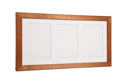 Baby Otisk Sada pre odtlačok, trojitý rám z hlinou - prírodný