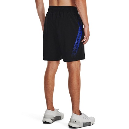 Under Armour Woven Graphic Herren-Sportshorts, Schwarz, Large M