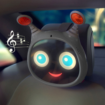 BenBat Interaktivní zrcadlo do auta - šedé