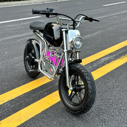 Hyper Gogo S9 Elektrická motorka pre deti a tínedžerov do 60 kg 12" – Čierna