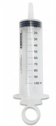 MARGOMED JANET Striekačka na katétre, trojdielna, 50ml