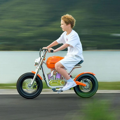 Hyper Gogo S9 Elektrická motorka pre deti a tínedžerov do 60 kg 12" – Oranžová