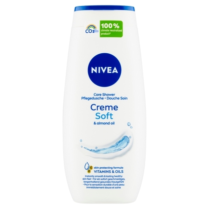 NIVEA Creme Soft Ošetrujúci sprchovací gél, 250 ml