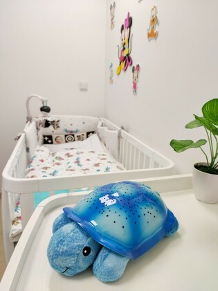 Cloud b® Twilight Turtle™ - Éjszakai lámpa, Turtle, kék, 0 m+