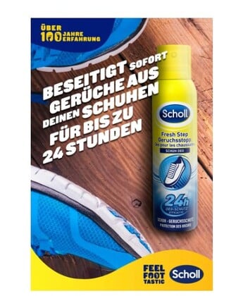 SCHOLL Cipődezodor spray (150ml)