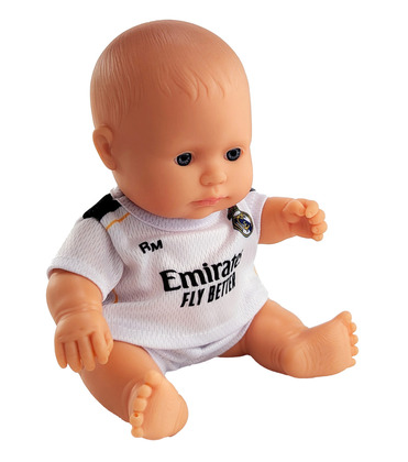 Miniland Realistická bábika Real Madrid – Chlapček (Európan), 21 cm