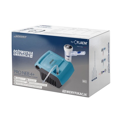 NOVAMA PRO NEB 4+ Kompressor-Inhalator mit 4 Modi (Vernebler RF9)