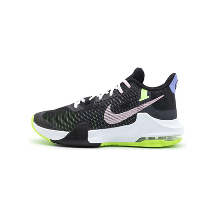 Nike Air Max Impact 3 férfi kosárlabdacipő, fekete/rózsaszín/zöld, nagy 40.5