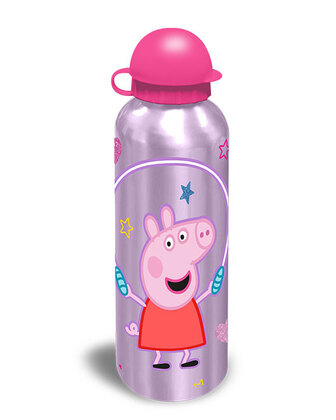 Kids Euroswan Hliníková fľaša 500ml - Prasiatko Peppa