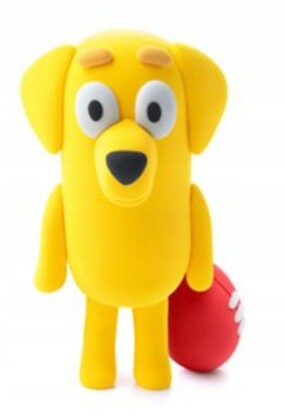 HEJ CLAY Kék modellgyurma készlet, Bluey és barátai