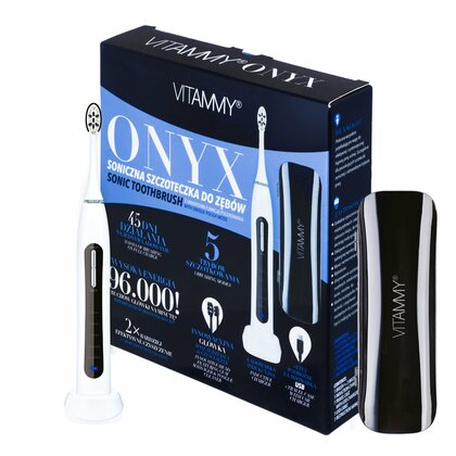 VITAMMY ONYX sonický zubní kartáček s funkcí leštění