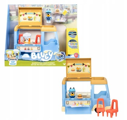 BLUEY Étel kiszállító autó