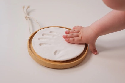 Petit Artichaut Sada na otisk, dřevěný medailon