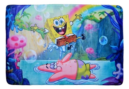 Nickelodeon Detský koberec, ultra mäkký, SpongeBob SquarePants 100x150cm